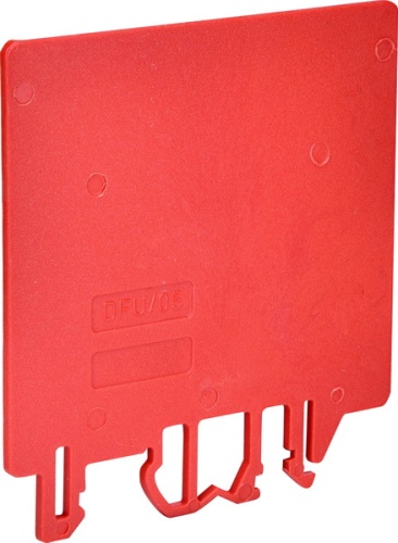 Разделитель клемм ESC-DFU/5/R (для ESC-CBC.35, красный) | код 003903014 | ETI Разделитель клемм ESC-DFU/5/R (для ESC-CBC.35, красный) | код 003903014 | ETI