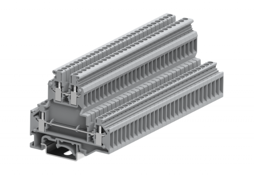 305921 Клемма UKD 4-контактная винтовая 2-уровневая, сеч. 4мм2, сер., шт | код 305921| SUPU 305921 Клемма UKD 4-контактная винтовая 2-уровневая, сеч. 4мм2, сер., шт | код 305921| SUPU