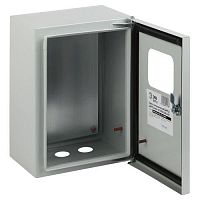 Корпус металлический ЩМПг (окно)-00 290х220х175 IP54 NO_SIMPLE_STM_SHMPg(okno)-00_IP54 ЭРА Б0041659