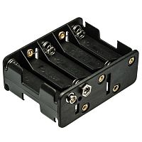 Батарейный отсек RUICHI BH3103 AA 5x1+5x1, открытый | код 80102 | Ruichi