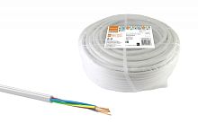 Провод ПВСмб 5х2.5 (бухта 100м) белый Народный ТРТС | код SQ0118-0916 | РЭМЗ ТМ