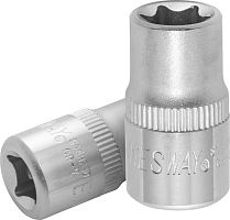 S06H210 Головка торцевая 1/4DR, внешний TORX®, Е10 | код S06H210 | JONNESWAY