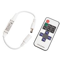 Контроллер к LED ленте 12-24v белый с ПДУ | код 48031 | Feron