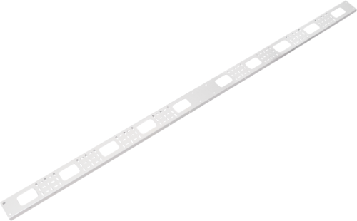 Органайзер кабельный вертикальный, 42U, для шкафов серий TFI, Ш75хВ1870хГ20мм, металлический, с крепежом, цвет серый | код TLK-OV75-42U-I-GY | TLK