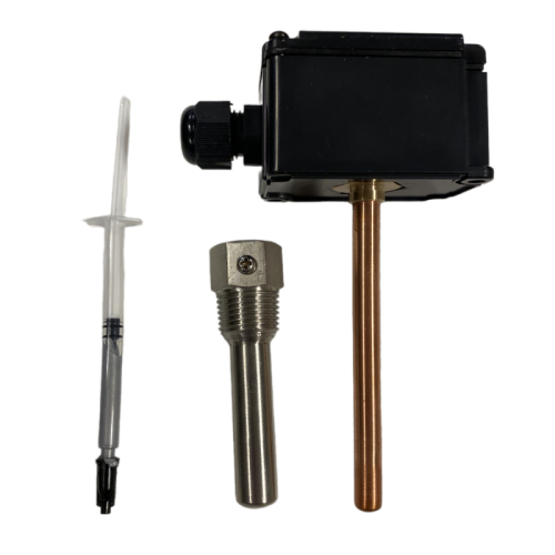 Датчик температуры погружной, -50…150°С Pt1000 100мм | код SPTP100 | Systeme Electric