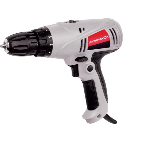 Дрель-шуруповерт сетевая ДШ-10/260Э2 | код. 211.1.1.00 | ИНТЕРСКОЛ