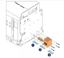 Индикация положения выключателя в корзине YON AD | код PSW-AD | DKC