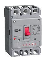 Силовой авт. выкл. с электрон. расц. 3P 125А 70кА ВА-353E | код 22661DEK | DEKraft