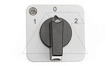 Переключатель BS 16 75 U, 4P, 20A, тип 1-0-2 (60°), 4NO на 1_2, на дверь, фронт IP40 | код EAC602710R | Rade Koncar