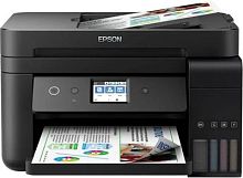 МФУ струйный Epson L6290 (C11CJ60505/408/507) A4 Duplex Net WiFi черный | код 1824331 | EPSON