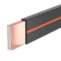 Гибкая шина в ПВХ изоляции, 10x40x1мм, ном. ток 1000А, длина 2 метра | код R5BFC10401 | DKC