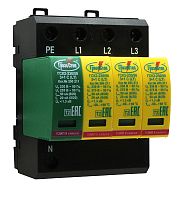 Четырехполюсные УЗИП класса испытаний II комбинированного типа. ГСК2-120/40 3+1 С | код 200 012 | Hakel