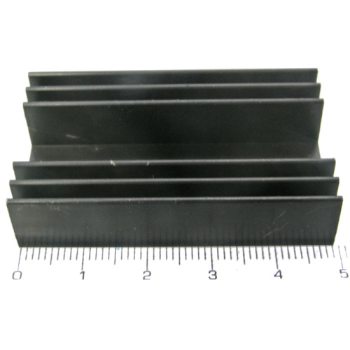 Радиатор охлаждения RUICHI BLA051-50, алюминиевый | код 65512 | Ruichi