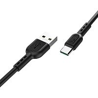 Кабель USB 2.0 hoco X33, AM/Type-C, черный, 1м, 5А | код 6931474706119 | Hoco