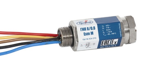 УЗИП в корпусе из нержавеющей стали с гайкой-заглушкой, серии ГИК 6/2 Exm M | код 404 011 | Hakel
