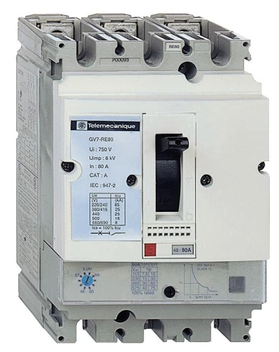 Автоматический выключатель с комбинированным расцепителем 25-40А 36КА | код GV7RE40 | Schneider Electric 