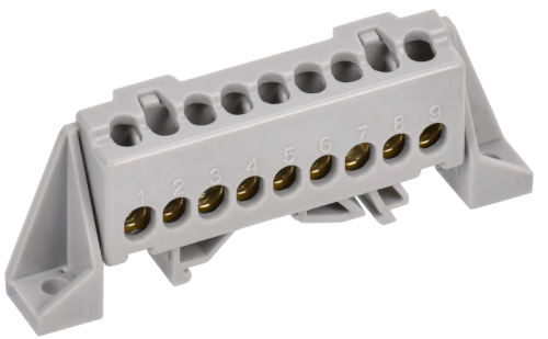 TEKFOR Шина L фаза в комб. изол. Стойка 6х9-9-Ср IEK | код TF-NN10-09-DP-K03 | IEK TEKFOR Шина L фаза в комб. изол. Стойка 6х9-9-Ср IEK | код TF-NN10-09-DP-K03 | IEK