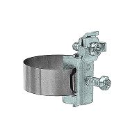 Хомут заземления ленточный 20-50 мм. нерж. | код 91326-1 | ЕЗЕТЕК