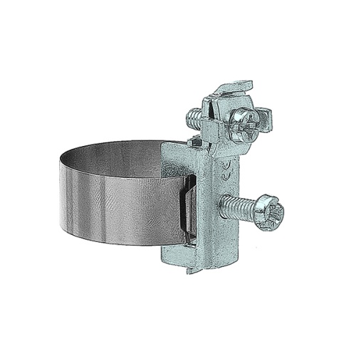 Хомут заземления ленточный 20-50 мм. нерж. | код 91326-1 | ЕЗЕТЕК