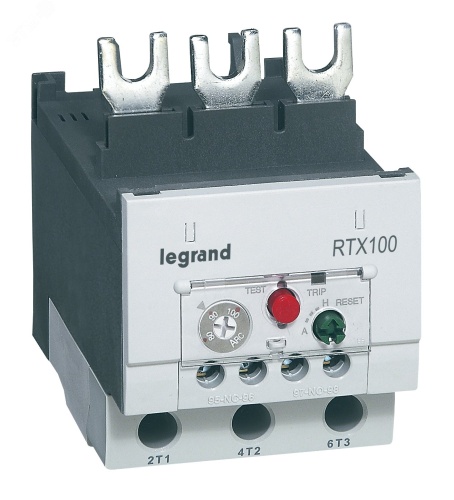 Реле тепловое RTX3 100 с дифференциальной защитой 28...40A | код 416745 | Legrand