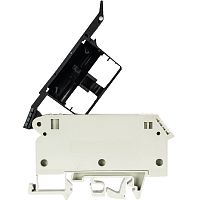 Предохранительная клемма, тип фиксации провода: винтовой, номинальное сечение: 4 мм кв., ширина: 10 мм, цвет: серый, тип монтажа: DIN 35 | код 57.904.6355.0 | Wieland