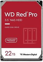 Жесткий диск WD SATA-III 22TB WD221KFGX NAS Red Pro (7200rpm) 512Mb 3.5 | код 2023054 | WD