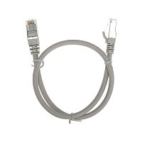 Патч-корд F/UTP, CAT 6, RJ45-RJ45, 26AWG, LSZH, серый, 0,5м REXANT | код 02-0210-05 | REXANT