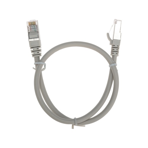 Патч-корд F/UTP, CAT 6, RJ45-RJ45, 26AWG, LSZH, серый, 0,5м REXANT | код 02-0210-05 | REXANT