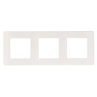 Рамка 3-м 12-5103-01 сатин бел. | код Б0052519 | Эра
