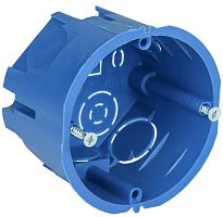 Коробка установочная СЗ для твердых стен D=68х45мм GENERICA | код UKT10-068-045-000-A-N-UO | IEK