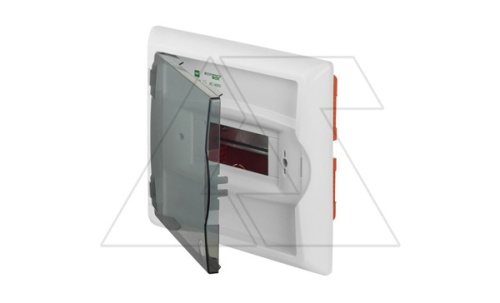 Щит встраив. ECO BOX 1x6M, N/PE 2x 2x16+3x10mm2, дымчатая пласт. дверь, белый RAL9003, 240x270x106mm, IP40 | код 2511-01 | Elektro-plast Nasielsk