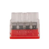 Клеммы монтажные PTC-4P 2273-244 450V 32A 0,14-4.0mm2 , 4 отверстия, прозрачные, с пастой, /50 шт. | код 5051157 | JazzWay