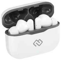 Гарнитура внутриканальные Digma TWS-14 белый беспроводные bluetooth в ушной раковине | код 1541208 | DIGMA
