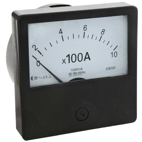 Амперметр RUICHI Э8030 1КА/5A (аналог), класс точности 2,5 | код 78059 | Ruichi Амперметр RUICHI Э8030 1КА/5A (аналог), класс точности 2,5 | код 78059 | Ruichi