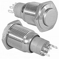 Кнопка антивандальная RUICHI LAS2-GQH-11Z, on-on | код 77976 | Ruichi