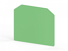 444 162T, Концевой сегмент на клеммники AVK 16, (желто-зеленый), NPP / AVK 16 | код 0.0.0.4.44162T | KLEMSAN