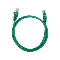Патч-корд U/UTP, CAT 5e, RJ45-RJ45, 26AWG, LSZH, зеленый, 1м REXANT | код 02-0106-1 | REXANT