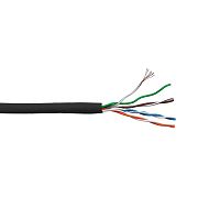 Кабель LANMASTER патч-кордовый UTP, 4x2, кат 5E, 350Mhz, LSZH, черный, 305 м | код LAN-5EUTP-PT-LSZH-BK | LANMASTER
