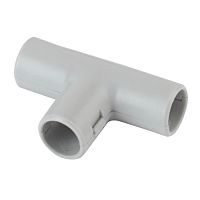 Тройник TR-32 для трубы разборный серый d32мм 10шт | код Б0036833 | ЭРА