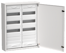 TITAN 5 Корпус мет. ЩРн-96 (2х48) 710х570х140 IP31 бел IEK | код TI5-50-N-2X048-31 | IEK