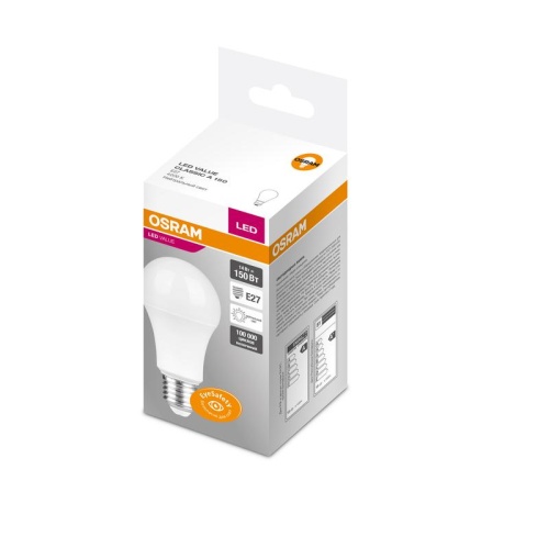 Лампа светодиодная VALUE CLA150 14W/840 230В FR E27 OSRAM | код 4058075474994 | LEDVANCE Лампа светодиодная VALUE CLA150 14W/840 230В FR E27 OSRAM | код 4058075474994 | LEDVANCE
