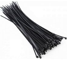 Хомут-стяжки ленточные 4x300 (3,6x300) черн | код PL3,6-300НRUS4NL | Мир хомутов