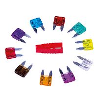 Набор автомобильных предохранителей мини в блистере REXANT | код 80-7021 | REXANT