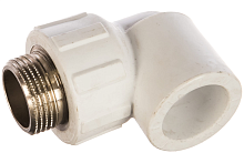 Угольник комбинированный НР 25х3/4' полипропиленовый PPR | код 9410002534 | Политэк