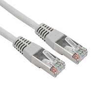 REXANT Патч-корд F/UTP, категория 5e, RJ45-RJ45, экранированный, 24AWG, LSZH, серый, 2 м | код 18-8005-1 | REXANT