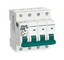 Авт. выкл. без теплозащиты 4P 20А х-ка C 6кА ВА-103M | код 12530DEK | DEKraft