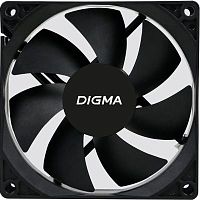 Вентилятор Digma DFAN-90 90x90x25mm 3-pin 4-pin (Molex)23dB 82gr Ret | код 1867345 | DIGMA