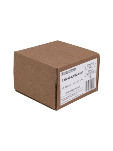 Пост управления BXM47-A1/22-65У1 1 грибовидная кнопка с фиксацией 1C1NO1NC красн. Электротехник ET020101 фото 3 Пост управления BXM47-A1/22-65У1 1 грибовидная кнопка с фиксацией 1C1NO1NC красн. Электротехник ET020101 фото 3