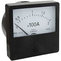 Амперметр RUICHI Э8030 200/5А (аналог), класс точности 2,5 | код 78053 | Ruichi