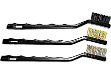 Корщетки мини, набор 3 шт, сталь/нейлон/латунь, 175 мм | код 38453 | FIT